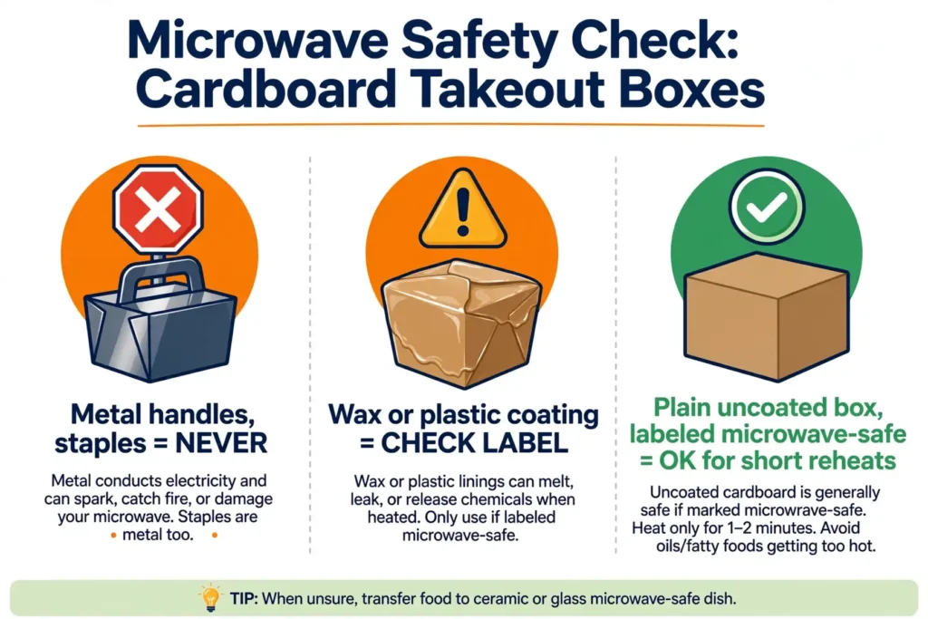 Can You Microwave Cardboard Takeout Boxes? The Safe Way to Reheat Leftovers